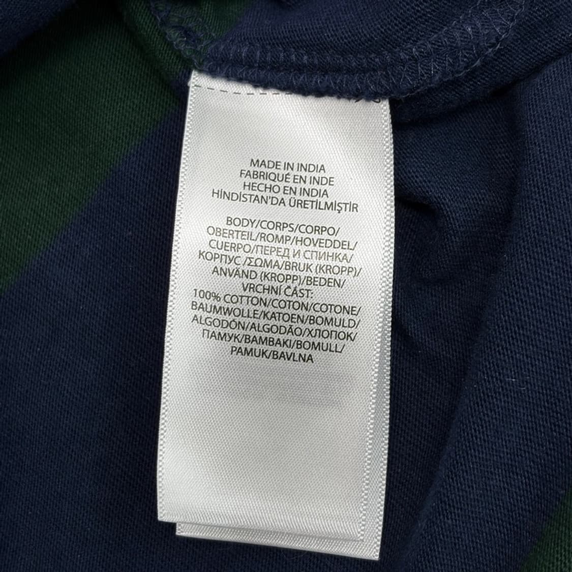 POLO 키즈 스트라이프 럭비티 M (10-12) 상품이미지7