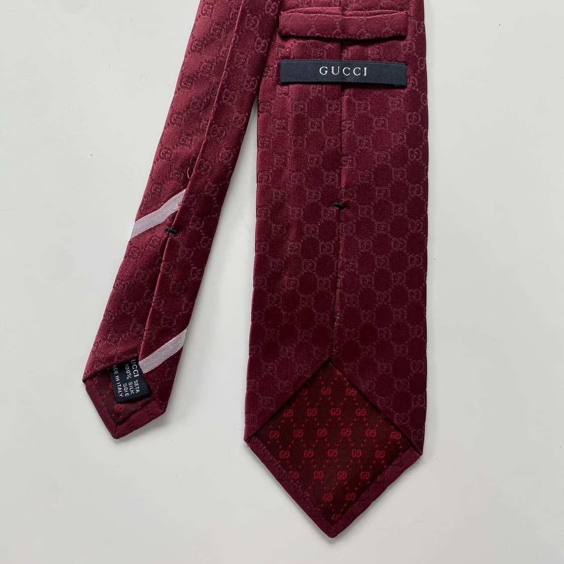 구찌(GUCCI) GG모노그램 명품 정품 넥타이 8.3cm 상품이미지3
