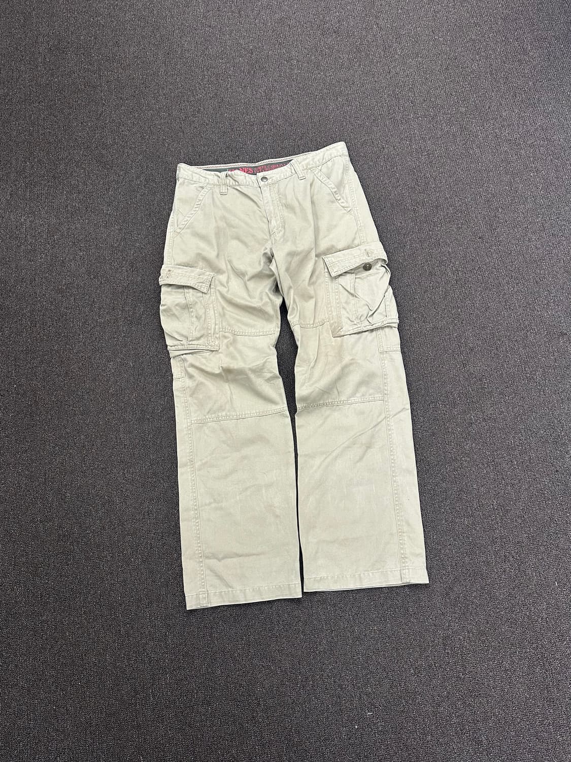  OS)Hanes 빈티지 베이지 카고팬츠 상품이미지4