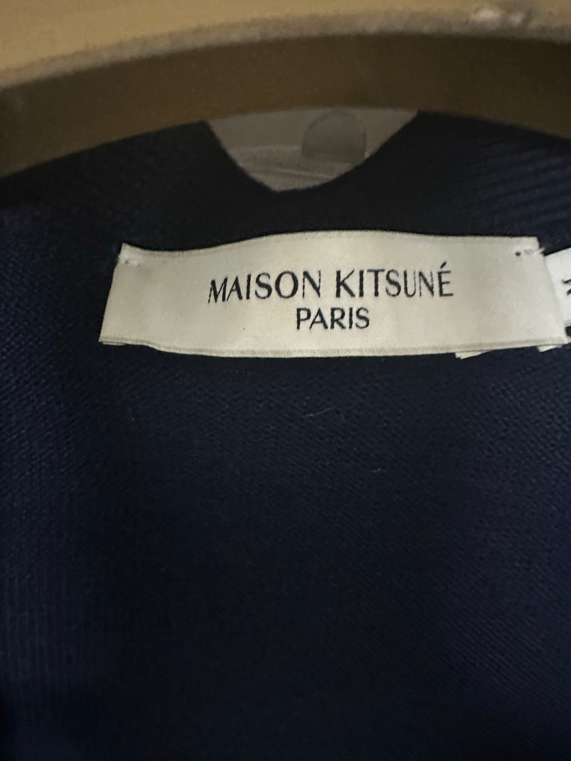 메종키츠네 네이비 가디건M 상품이미지2