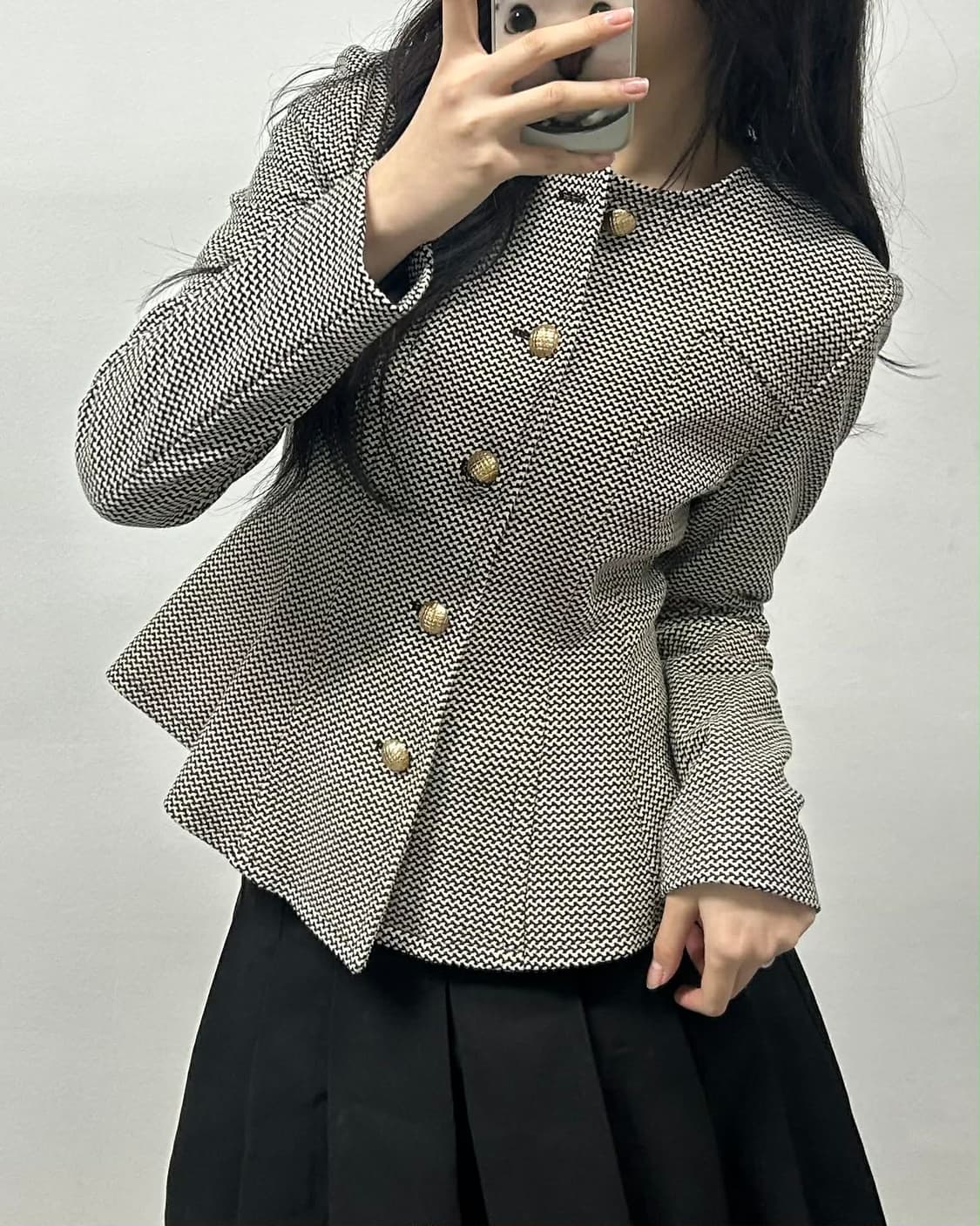 모조에스핀 MOJO.S.PHINE 하운드투스 노카라 자켓 상품이미지2