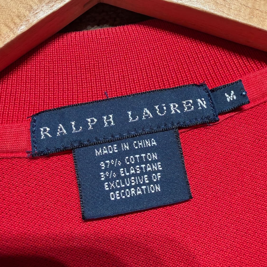 폴로랄프로렌 여성 빅포니 반팔 카라티 M 스키니폴로 상품이미지3