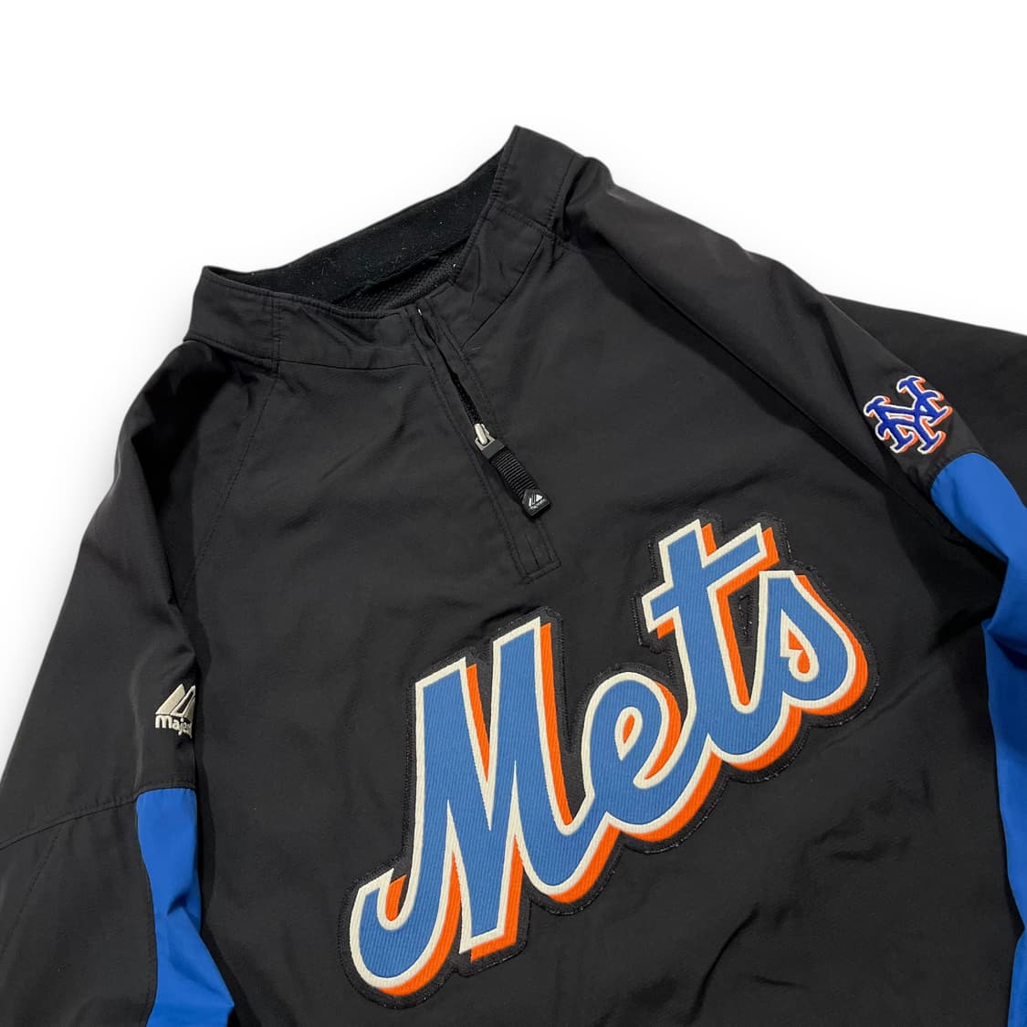 마제스틱 뉴욕 메츠 다크 풀오버 웜업 상품이미지2