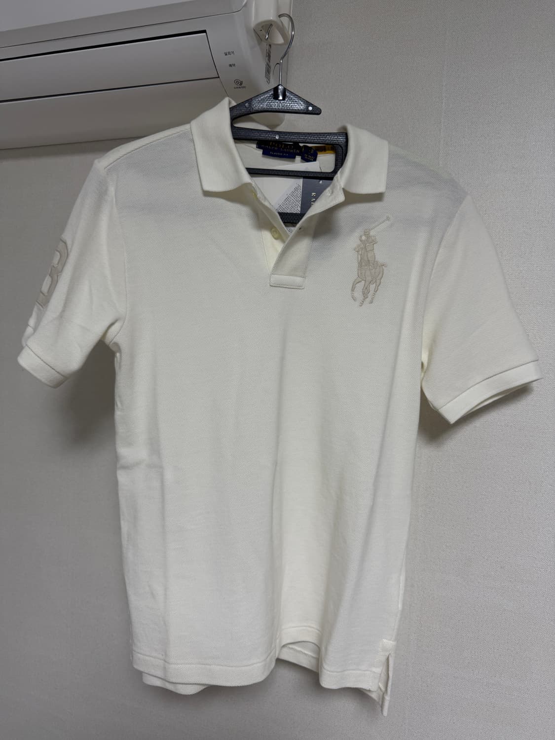 폴로 랄프 로렌 빅 포니 코튼 메시 폴로 셔츠 M사이즈 판매합니다 상품이미지2