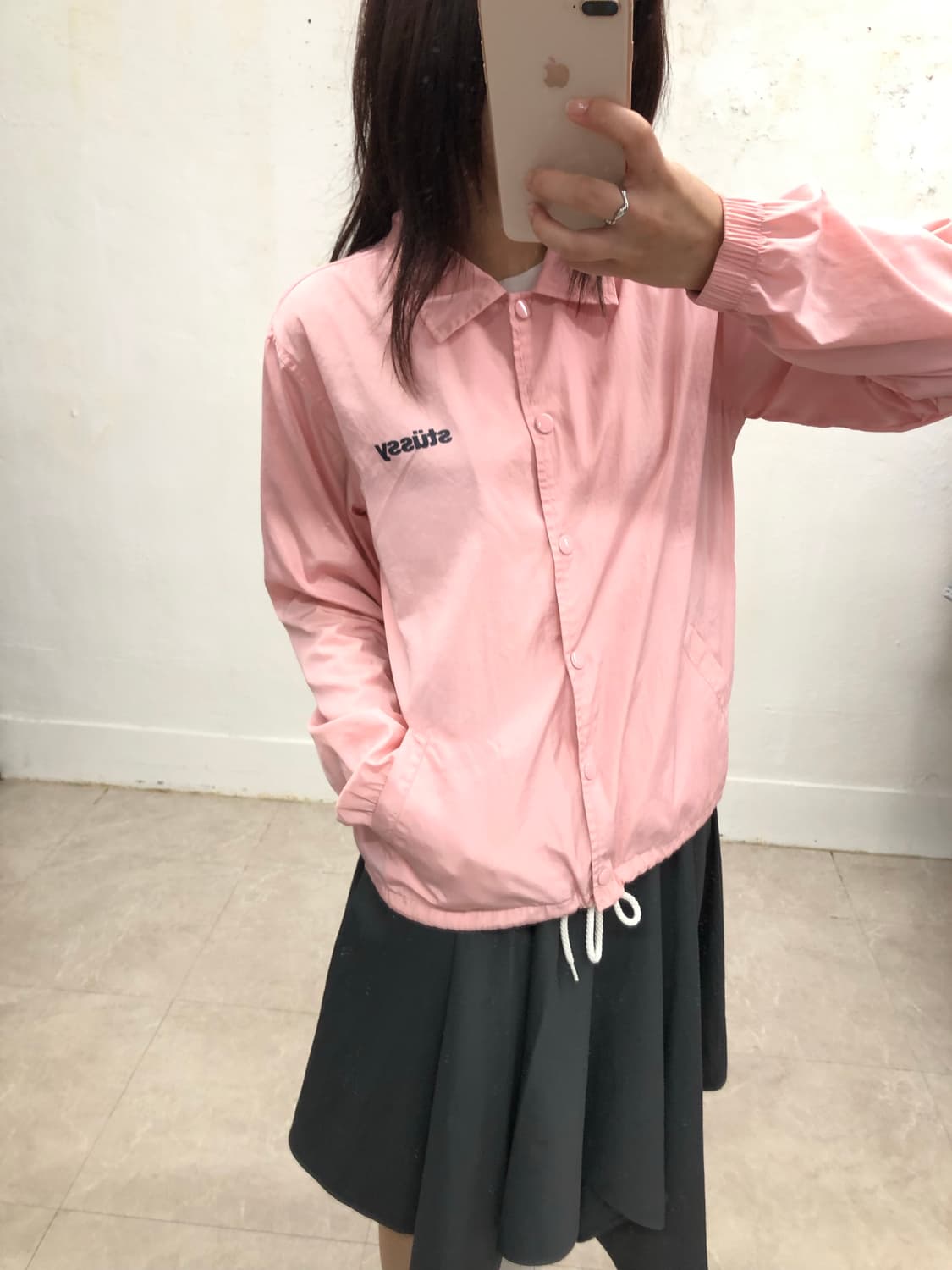 스투시 크롭 코치 자켓 상품이미지1