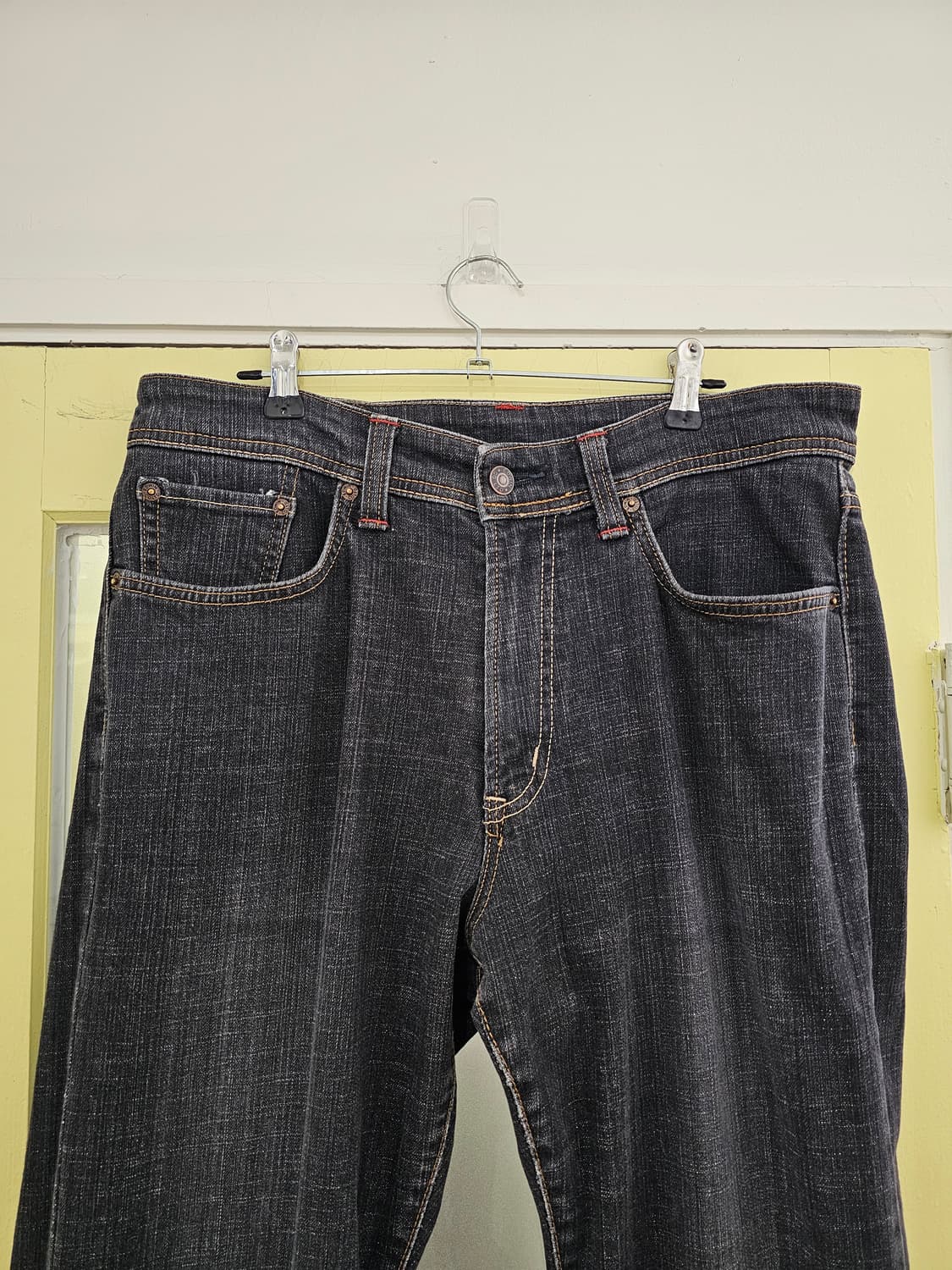 Edwin 스티치 블랙진 상품이미지2