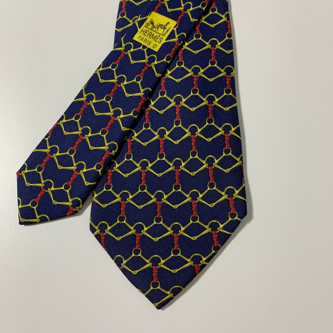 에르메스(HERMES) 명품 정장넥타이 100실크 A+등급 9cm 상품이미지2