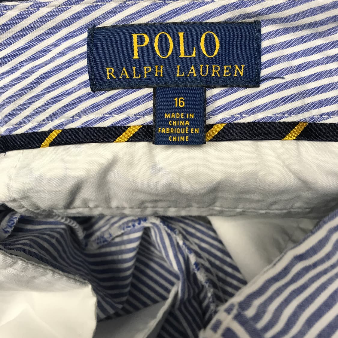 폴로 랄프로렌 시어서커 팬츠 새상품 16(W) 상품이미지6