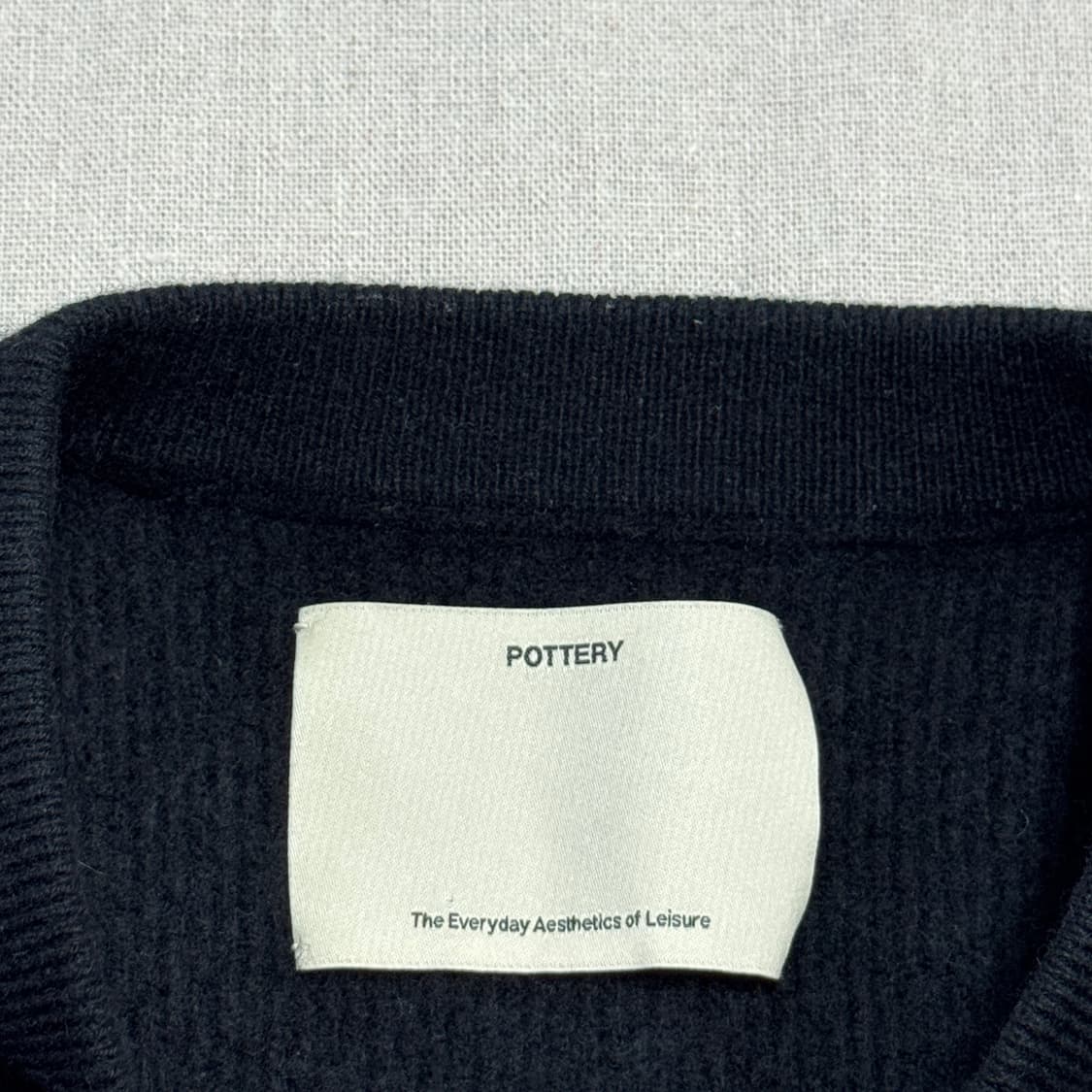 포터리 베이직 캐시미어 울 니트 5(95) 상품이미지4