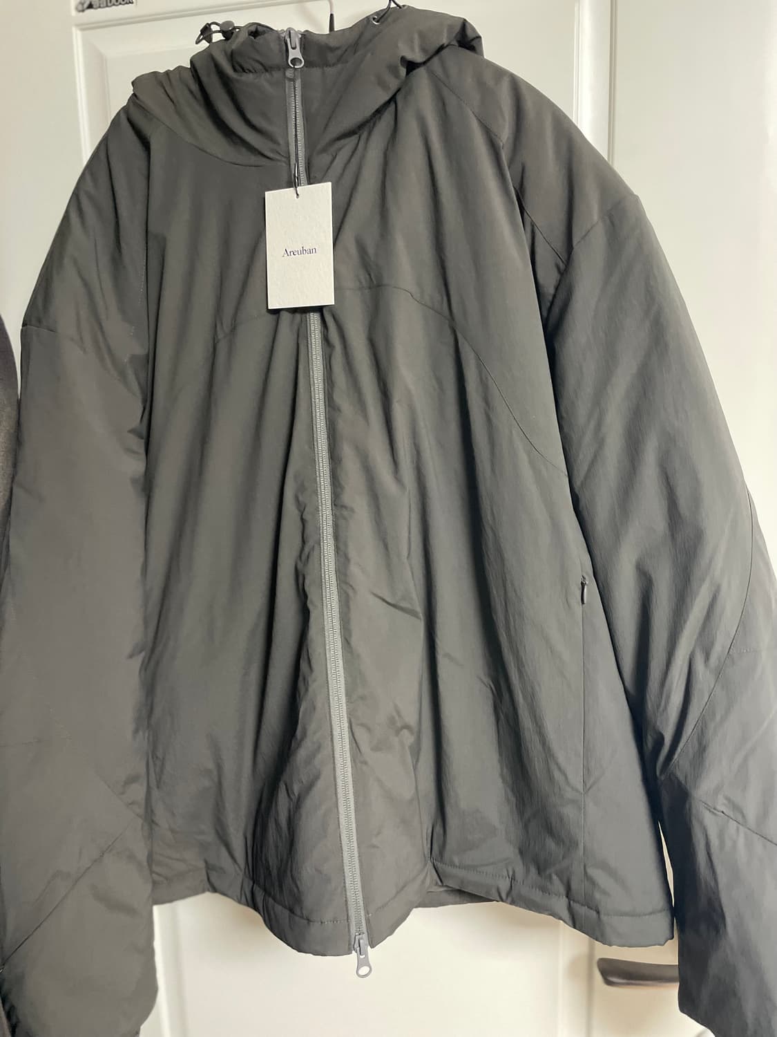 아르반 라이트 쉘 패디드 자켓 라패자 브라운 4 상품이미지2