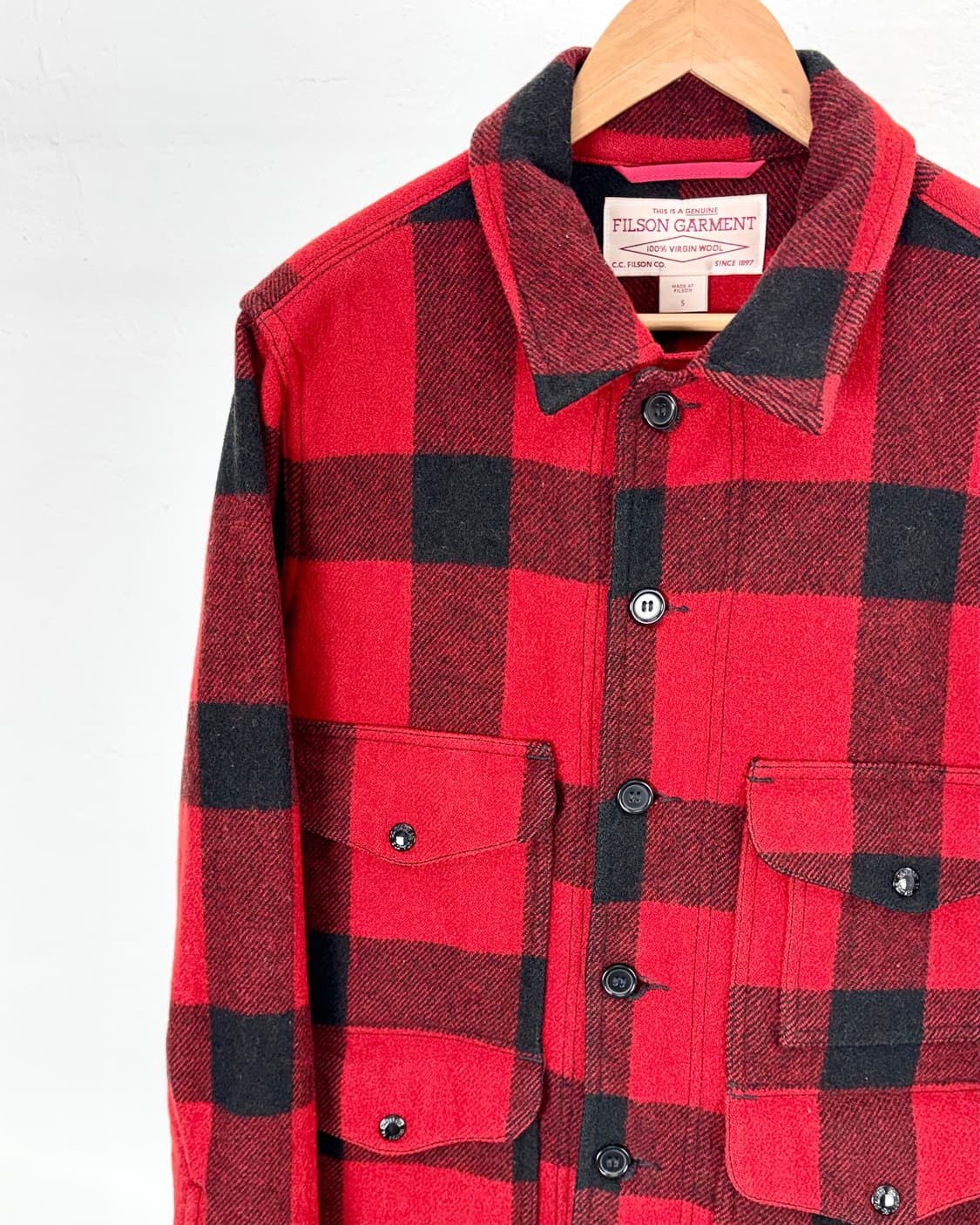 필슨 25fw 맥키노 플레이드 울 셔츠 자켓 상품이미지2