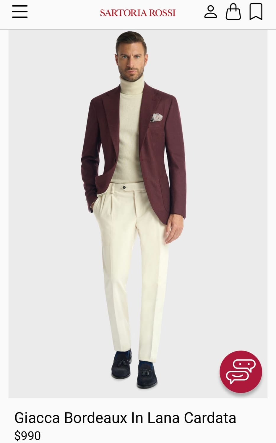 [97] 사르토리아 로시 트위드 자켓 상품이미지1