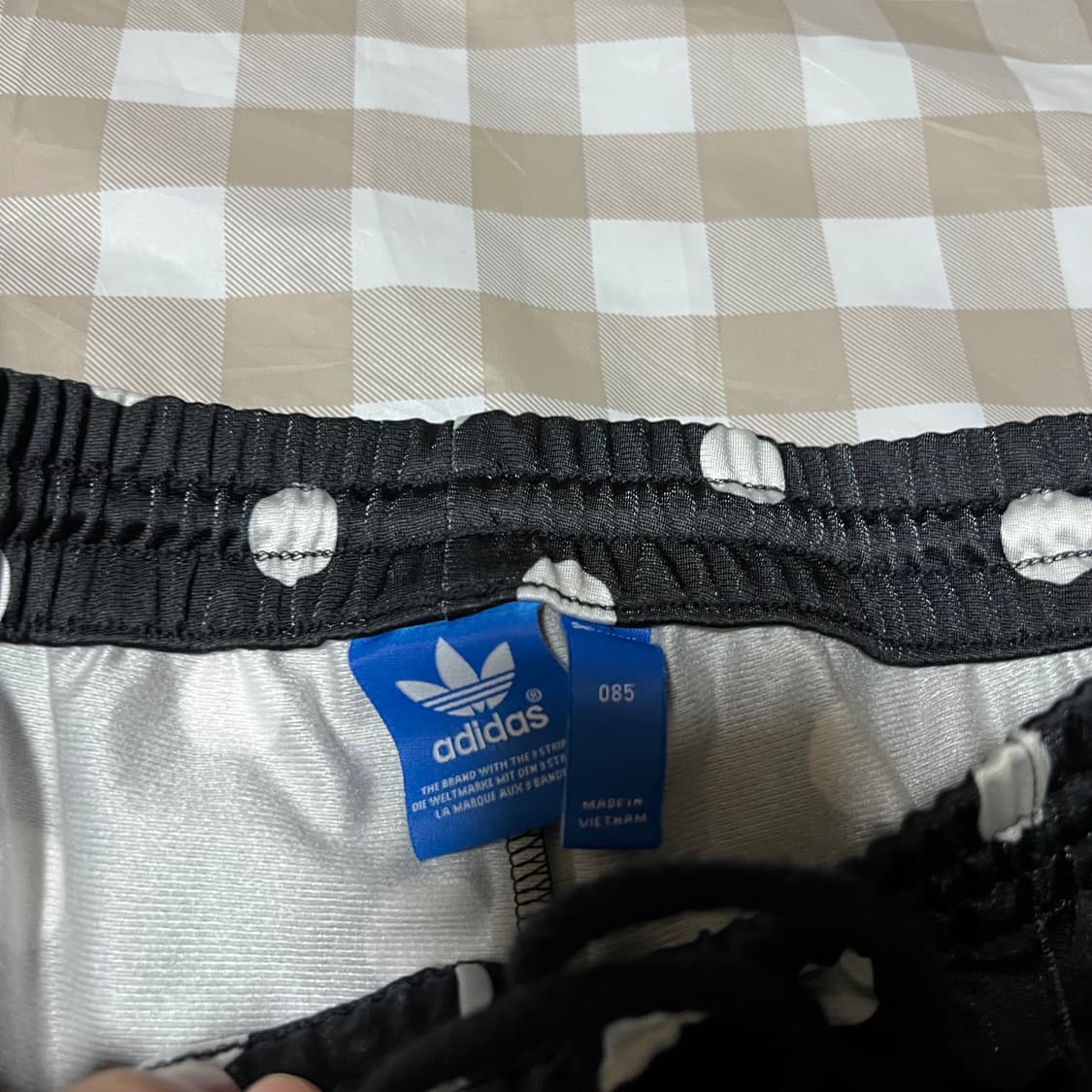 아디다스 땡땡이 트레이닝팬츠 85 트랙팬츠 삼선 도트 사이드 옆줄 상품이미지2