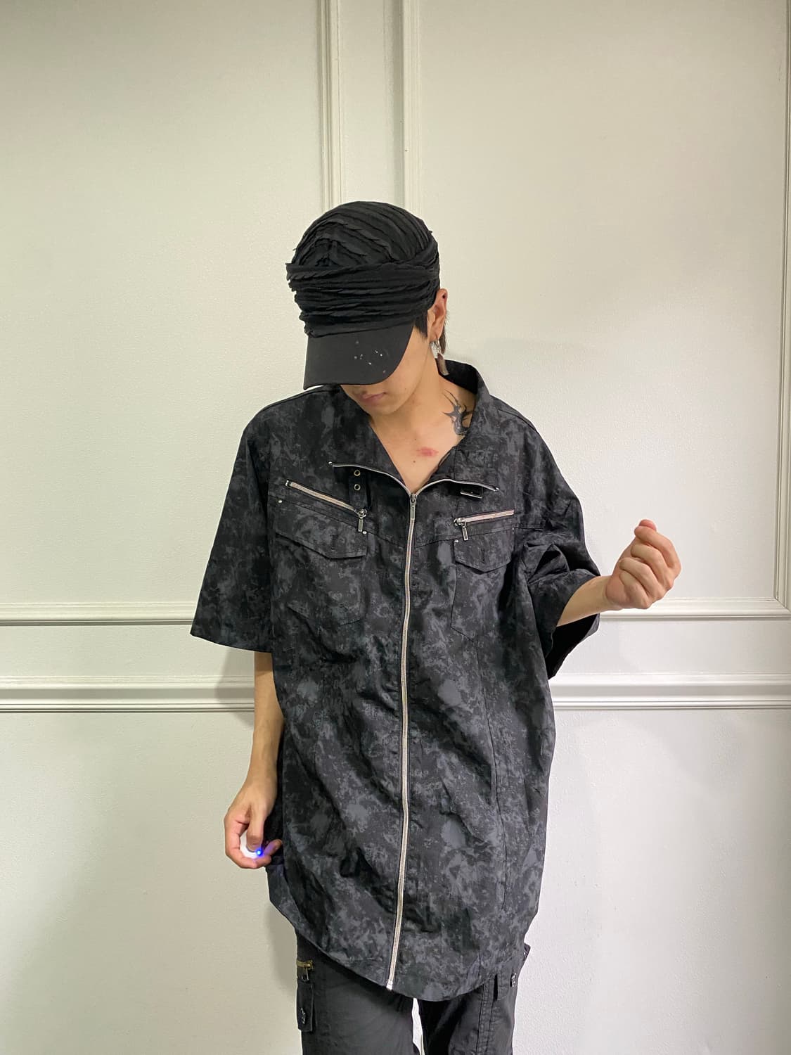 [Louis Chanston] Black Washed Over-Size  상품이미지2