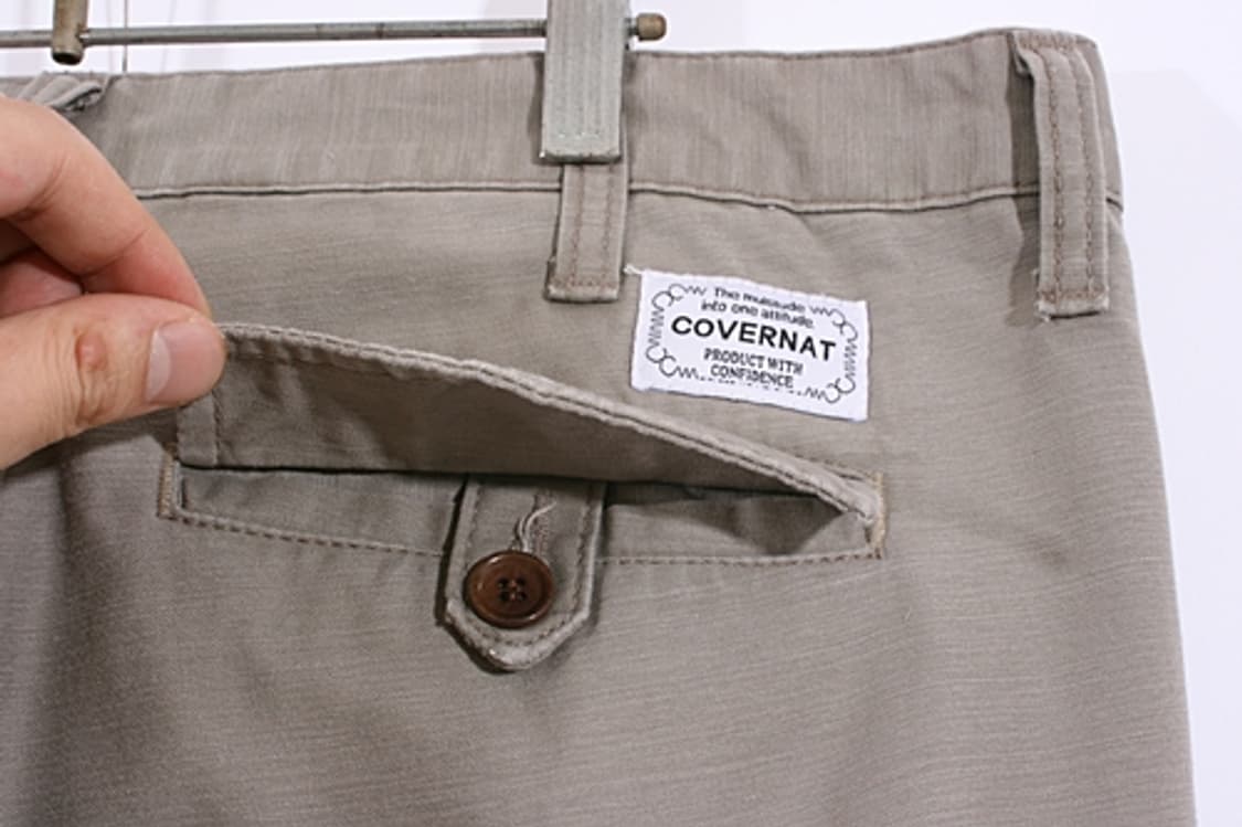 커버낫 코튼 카고 포켓 팬츠 상품이미지8