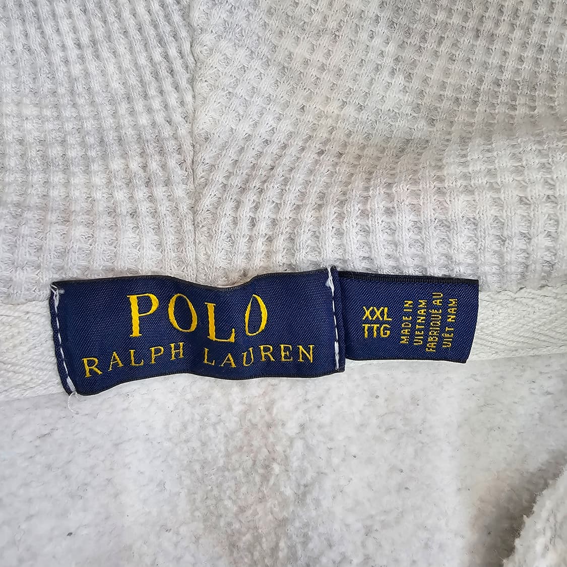 폴로 랄프로렌 써멀 후드집업 기모 멜란지그레이 상품이미지8