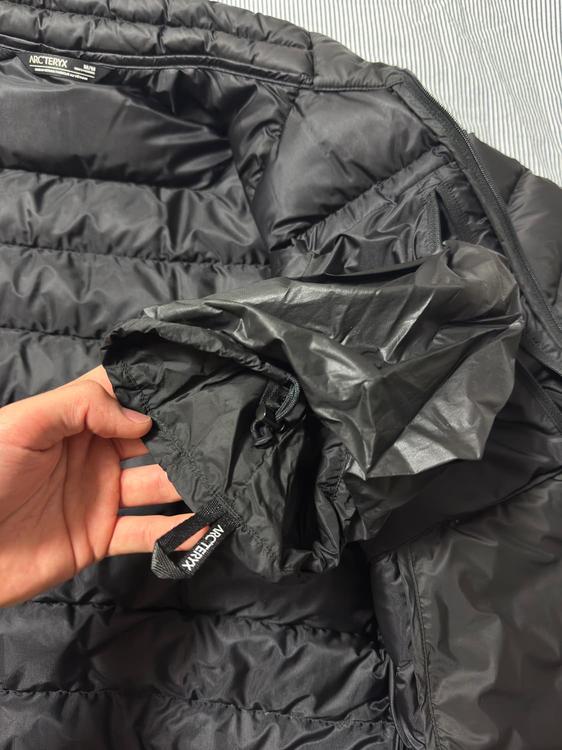 아크테릭스 세륨 자켓 블랙 M 상품이미지9