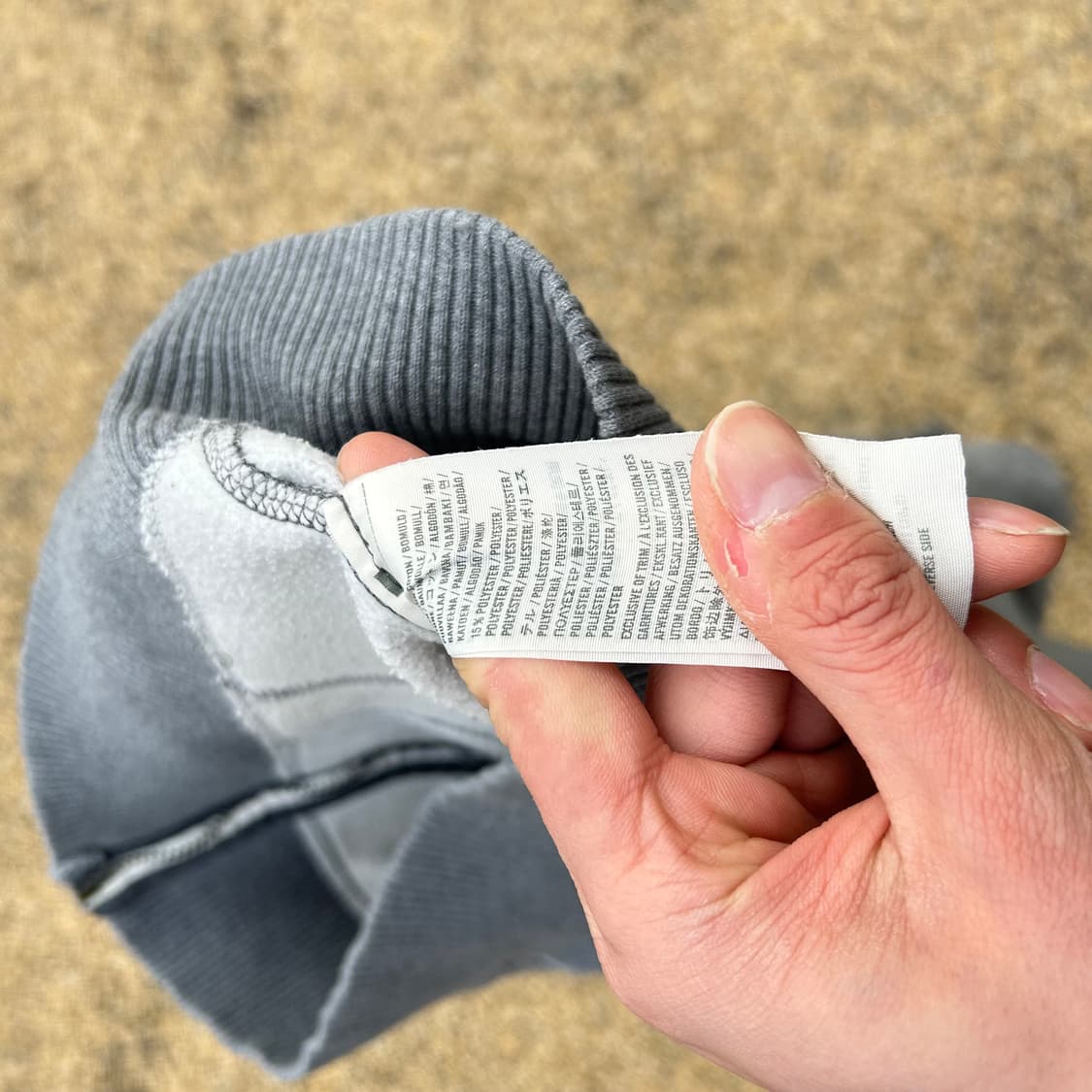 아베크롬비(Abercrombie) 그레이 NY 빈티지 후드집업 상품이미지6