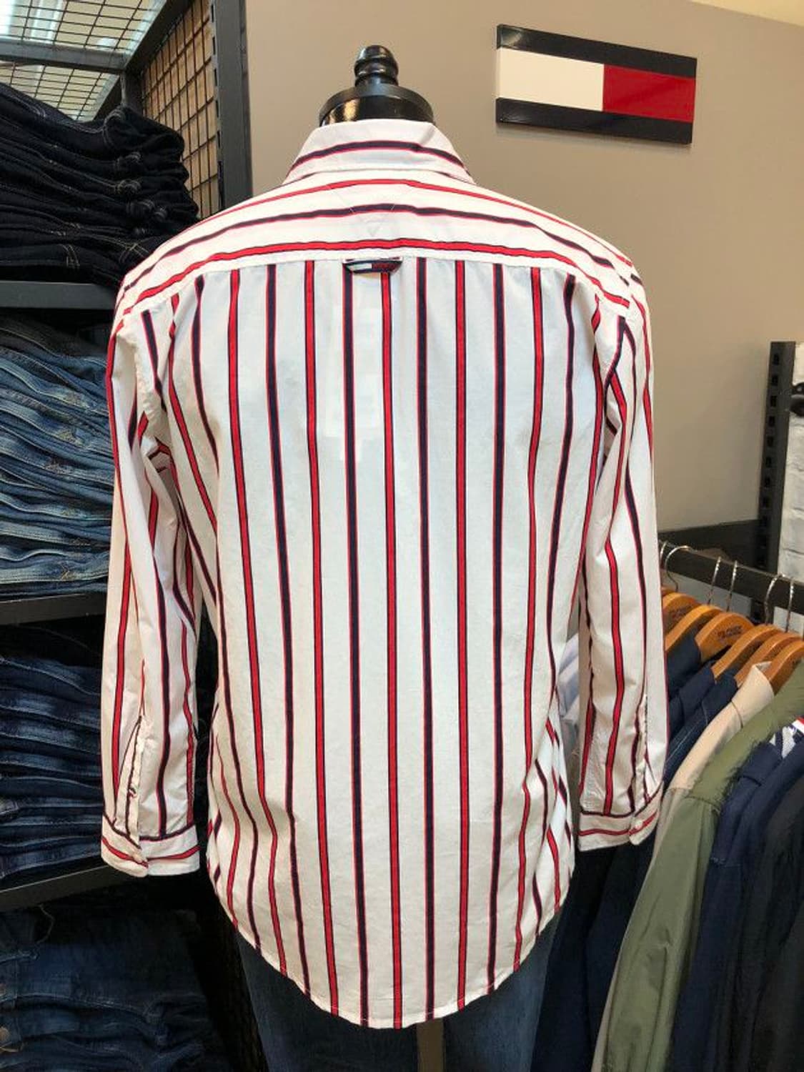 타미진스 릴렉스핏 볼드 스트라이프 셔츠 상품이미지10