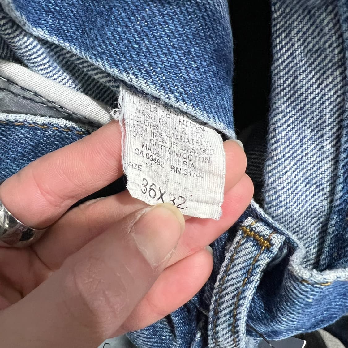 리 워크 데님팬츠 s08759 상품이미지7