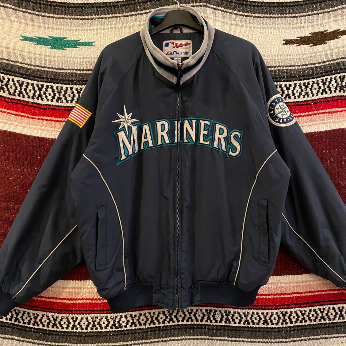 00s USA 마제스틱 정품 시애틀마리너스 자켓 상품이미지4