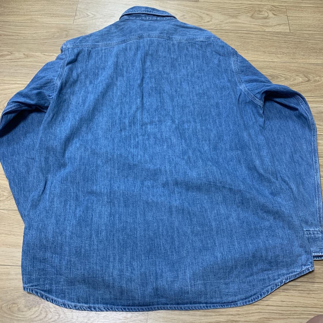 M)Levi's 리바이스 블루셔츠 오렌지탭 데님셔츠 상품이미지2
