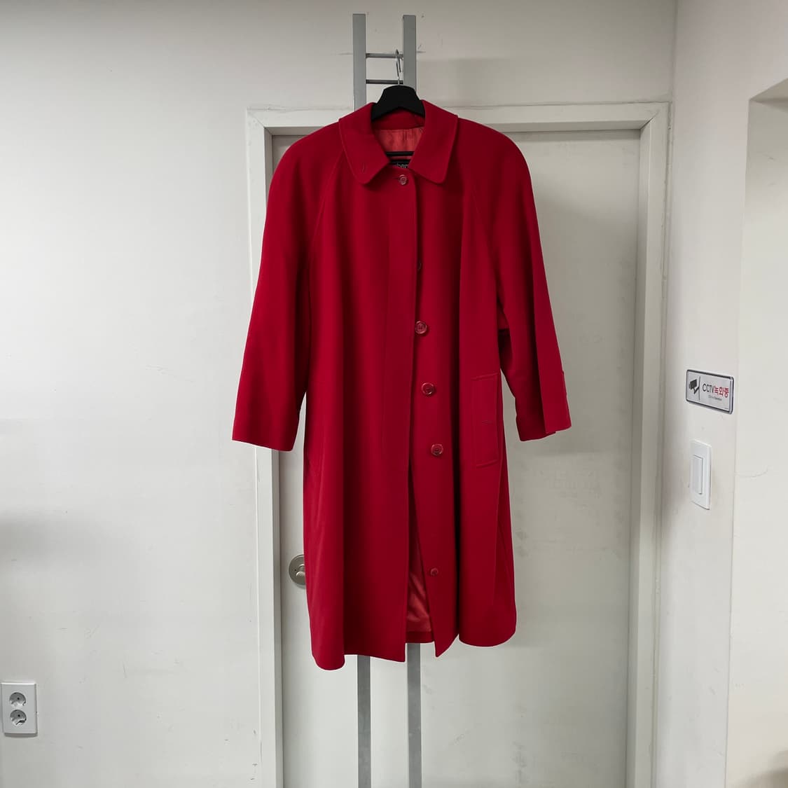 버버리 레드 코트 12(W) 상품이미지1