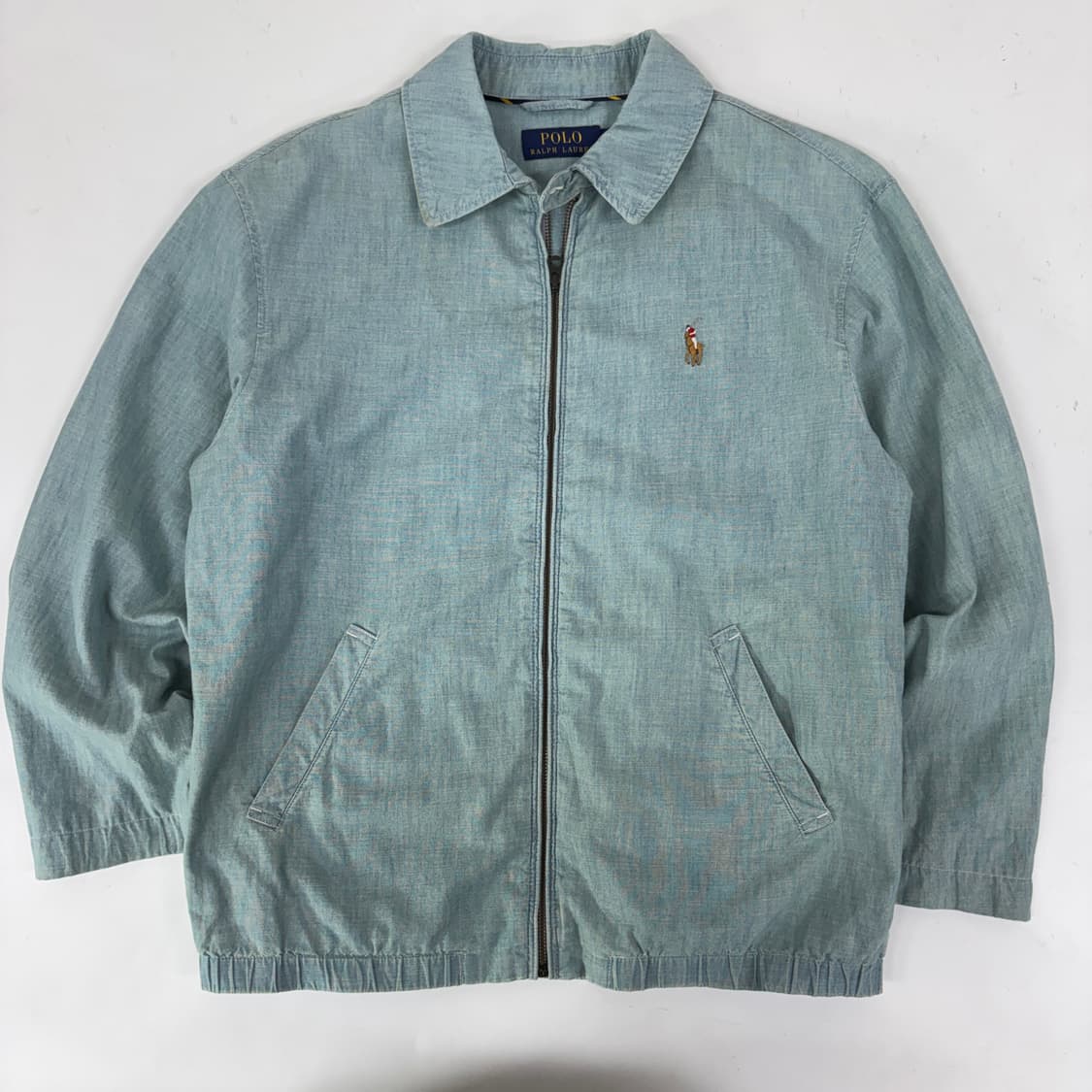 폴로 샴브레이 블루종 상품이미지4