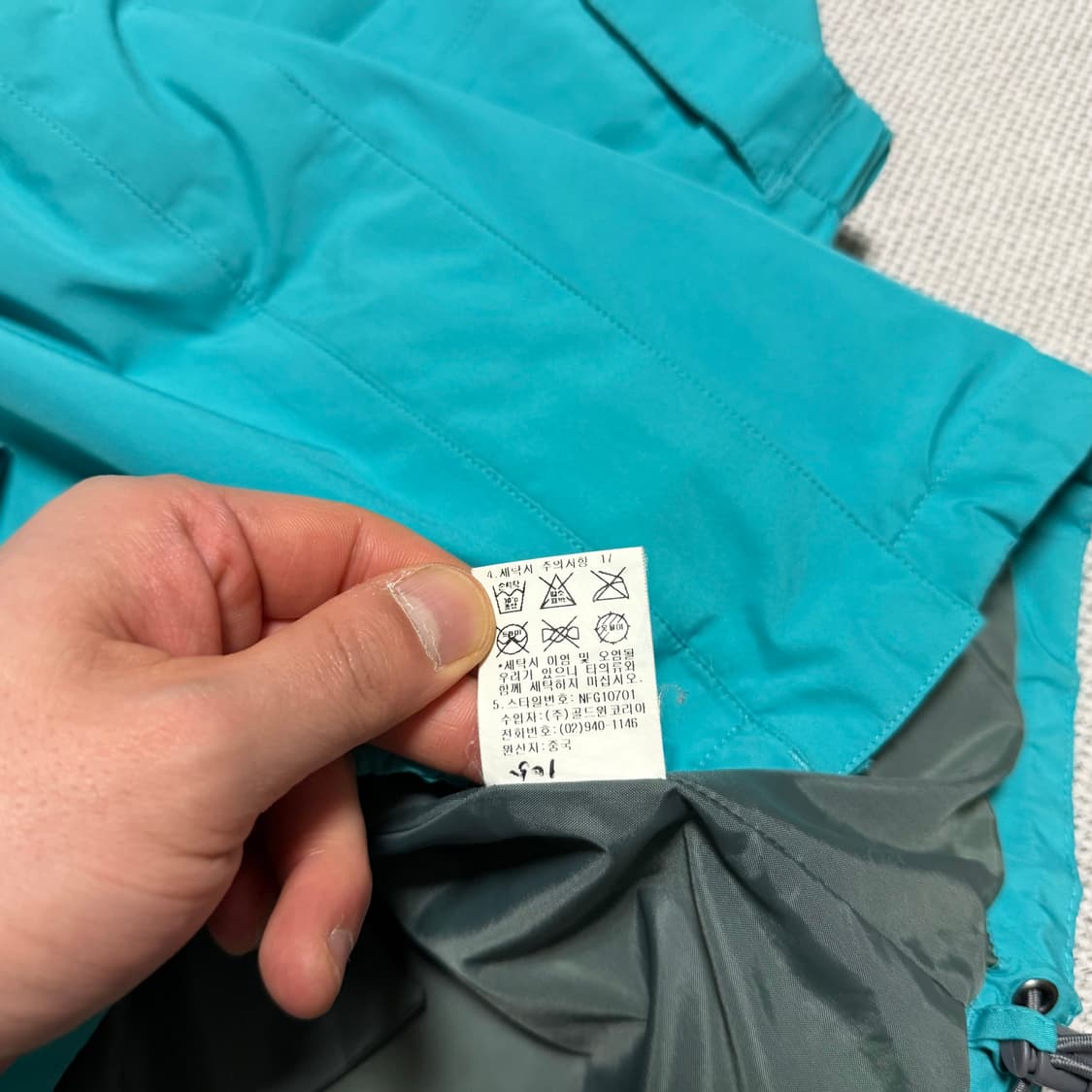 노스페이스 고어텍스 바람막이 자켓 상품이미지5