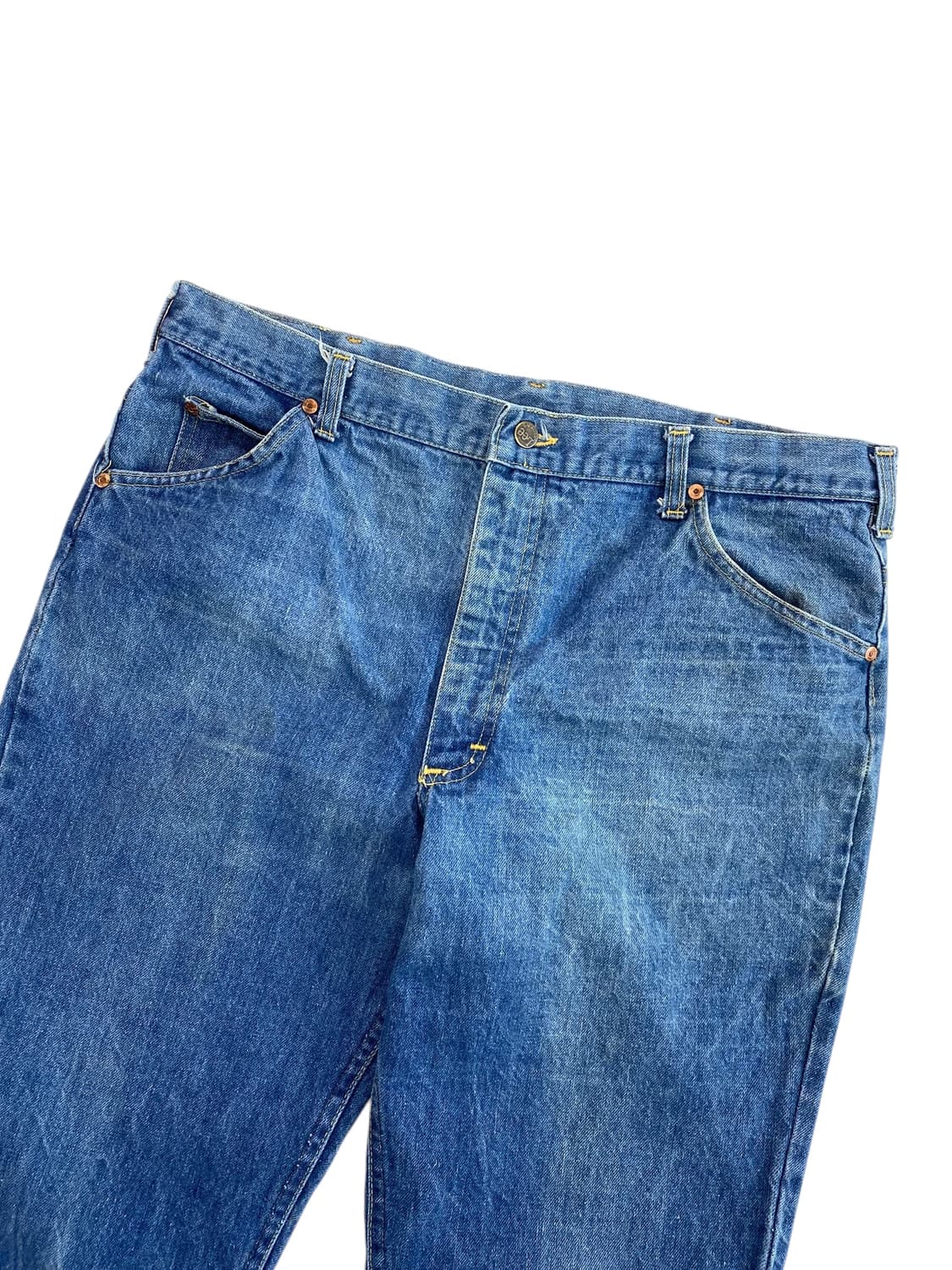 70's 리 부츠컷 플레어진 상품이미지3