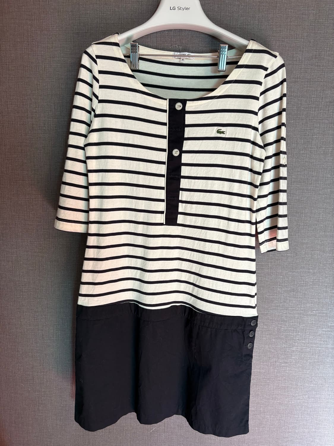 라코스테 스트라이프 원피스 42 상품이미지1