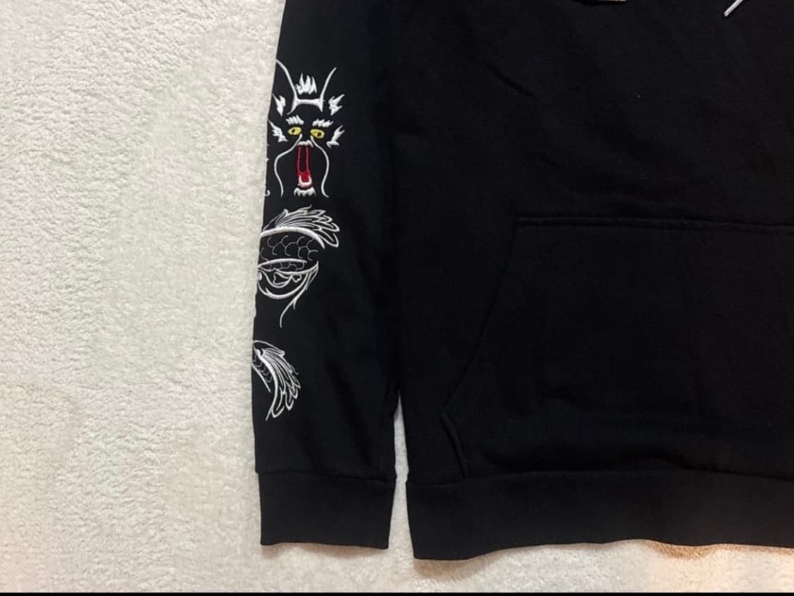 에비수 자수 후드티 상품이미지2