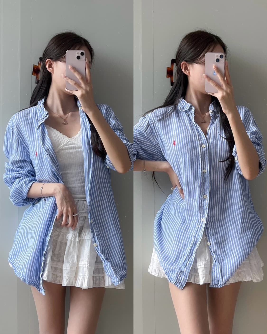 폴로 린넨 셔츠  상품이미지1