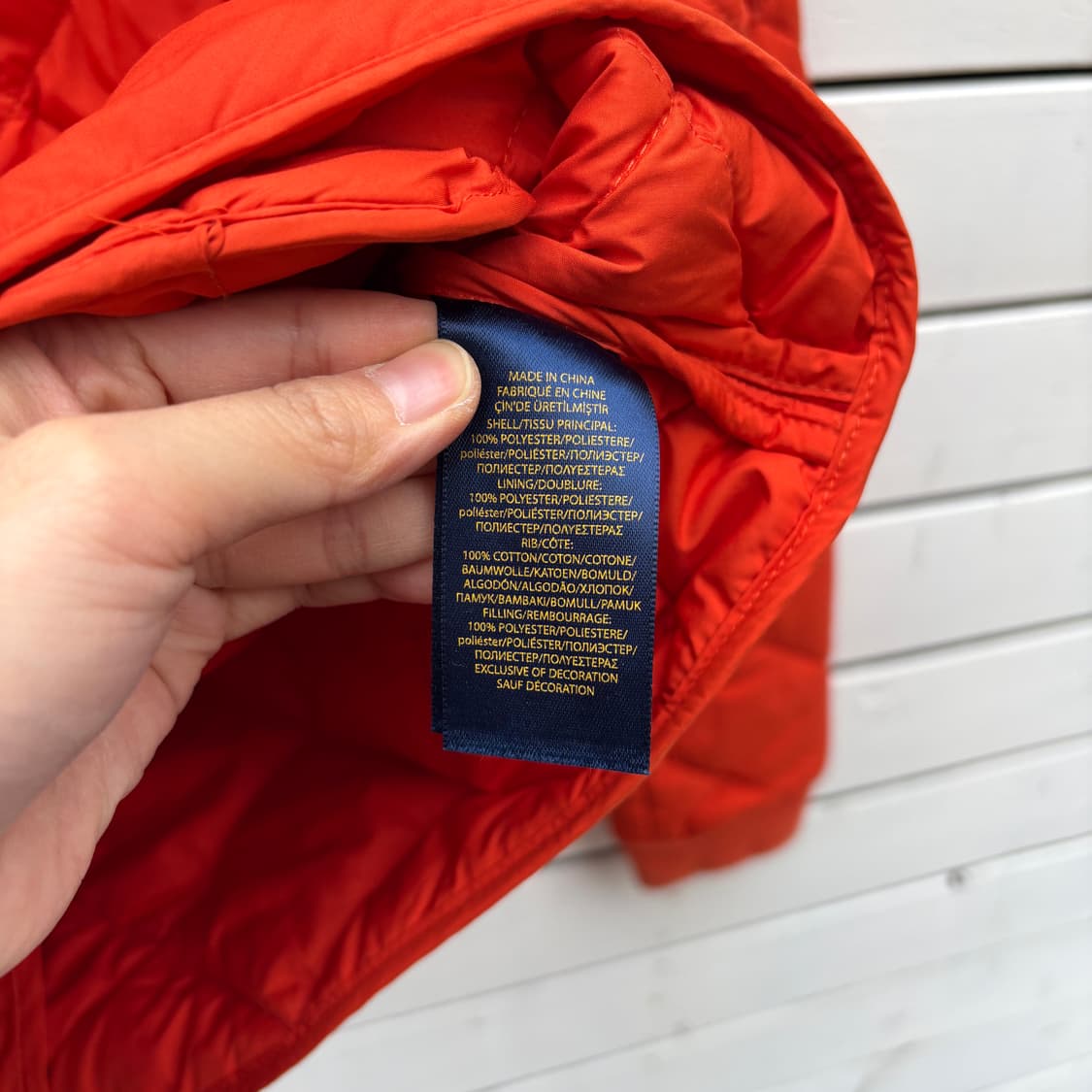 Polo 폴로 퀼팅 자켓 상품이미지6