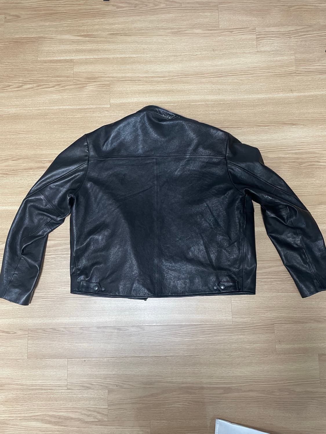 [4] 해칭룸 라이더 레더 자켓 램스킨 상품이미지4