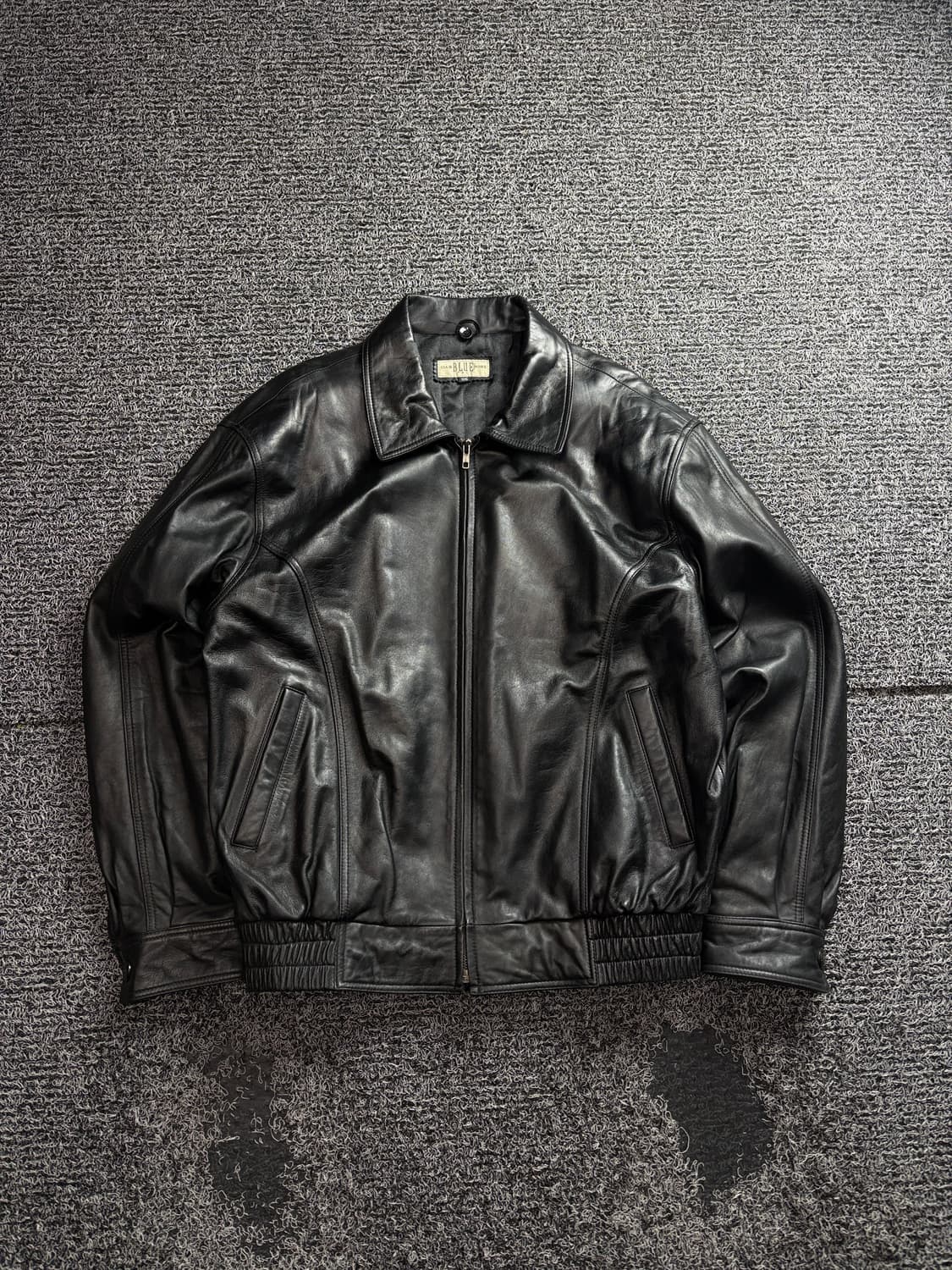 빈티지 아카이브 램스킨 봄버 레더 자켓 3362 상품이미지2