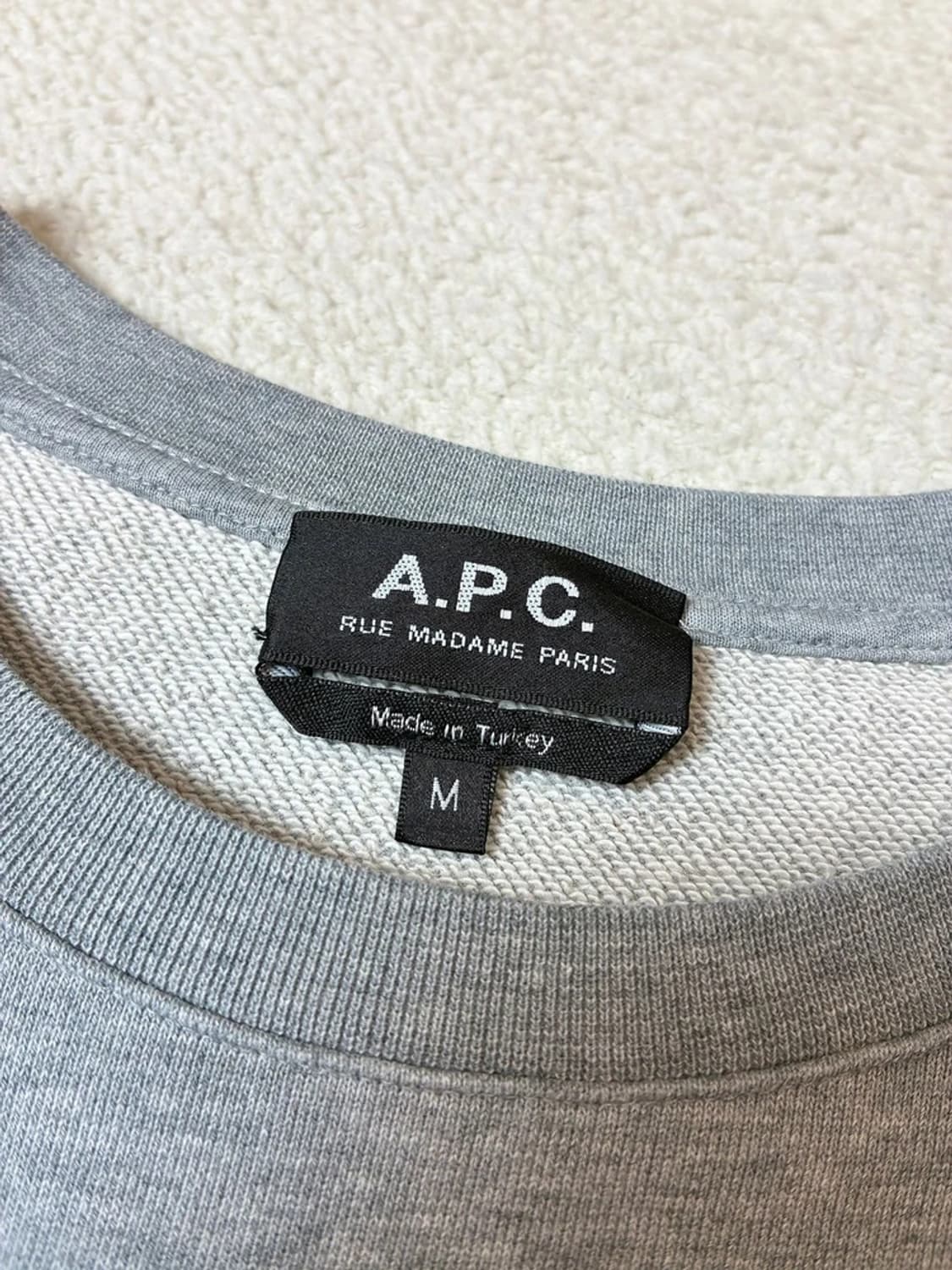 아페쎄 APC 멜리사 로고 프린트 맨투맨 PN7773 상품이미지6