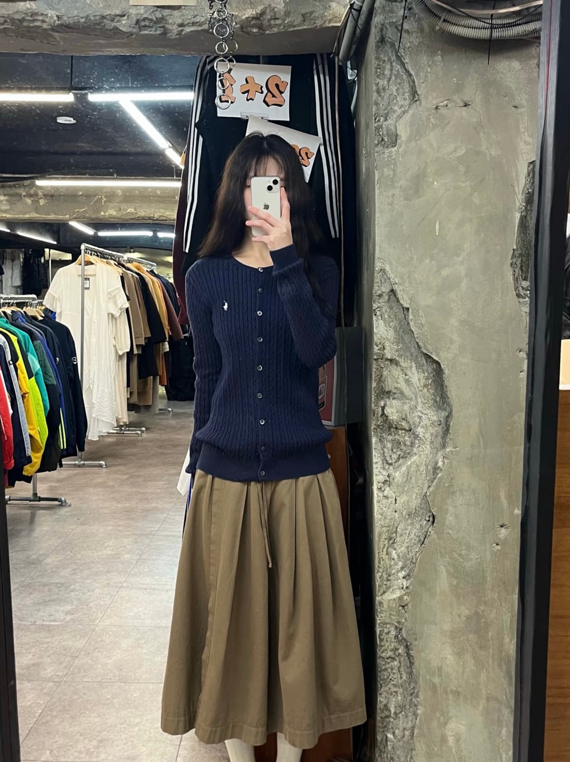 폴로 랄프로렌 가디건 네이비 M #csz3682 상품이미지2