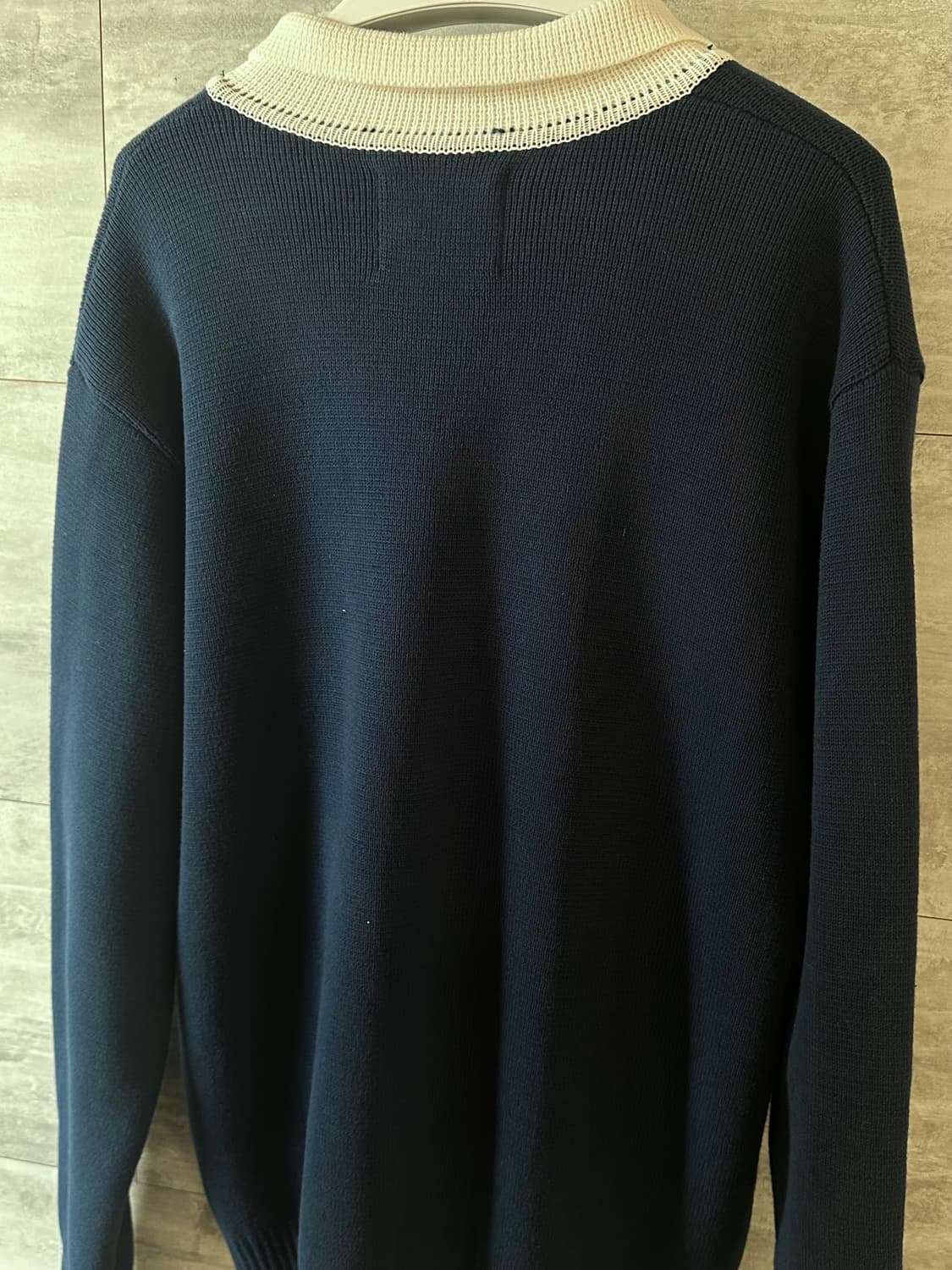 아르테 앤트워프 Keler Contrast Cardigan 네이비 상품이미지5