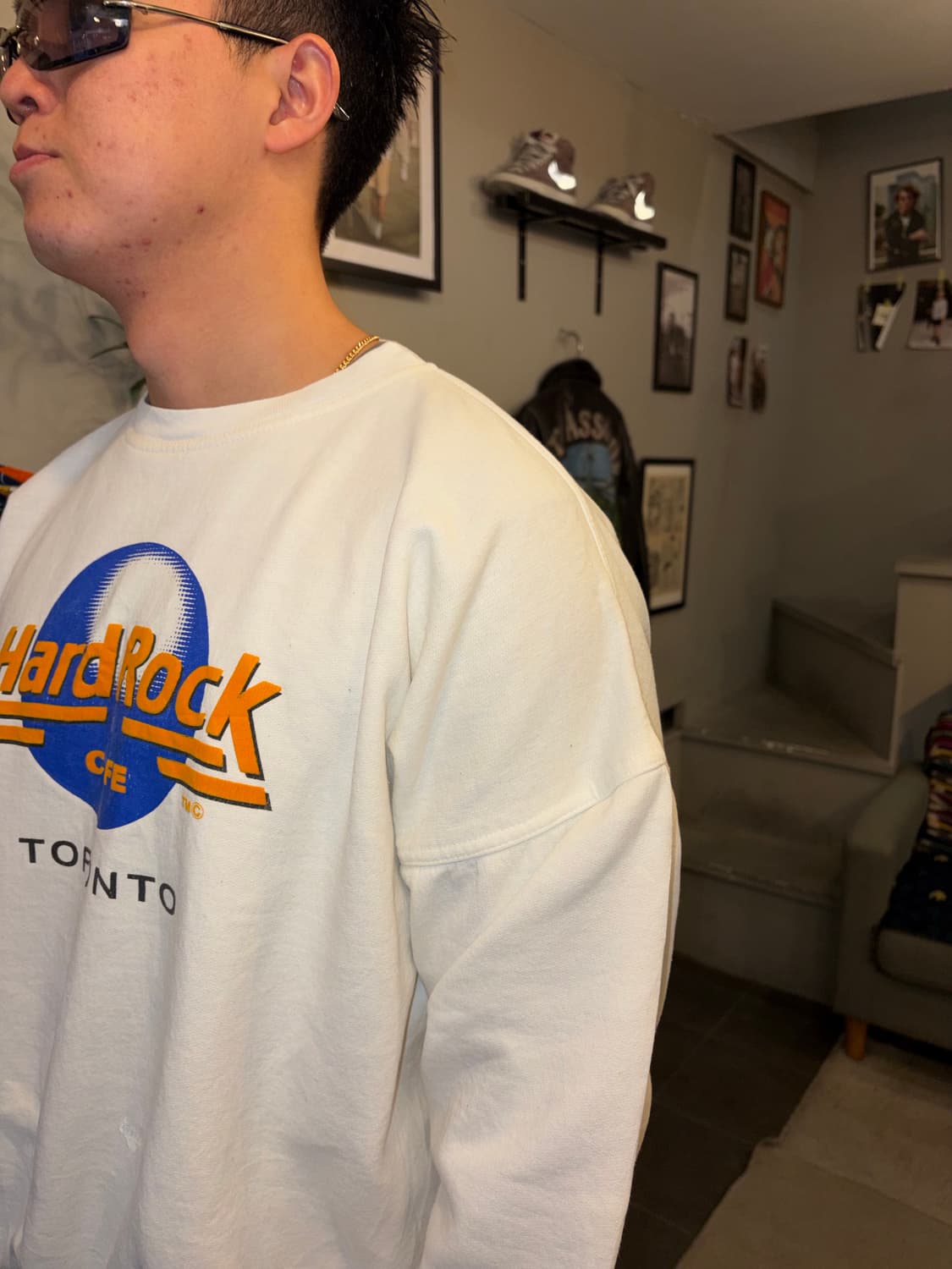 80’s Hard Rock Canada logo print sweats 상품이미지6