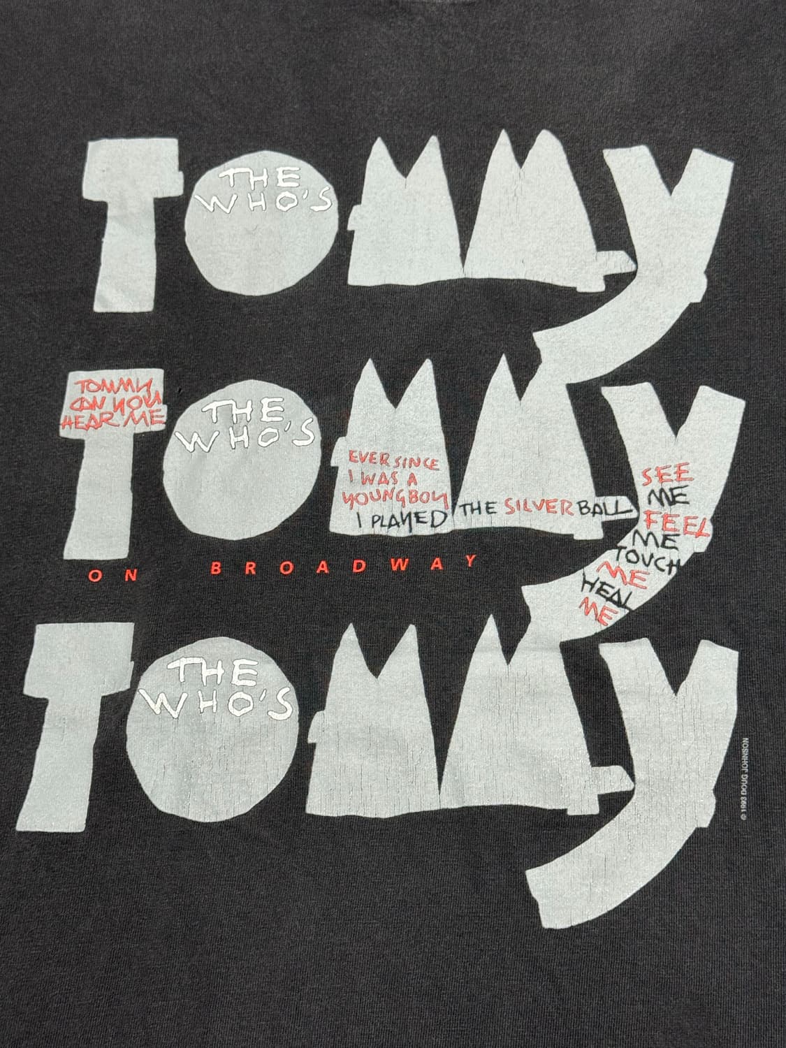 90s The Who shirt 상품이미지3