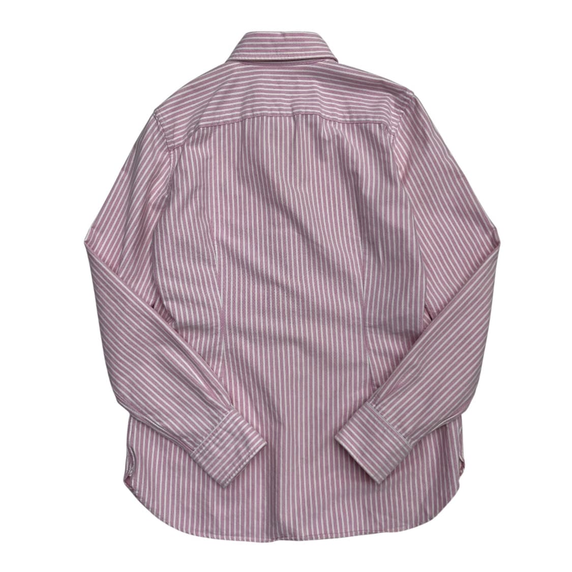 폴로 랄프로렌 옥스포드 딸기우유 스트라이프 셔츠 S 상품이미지3