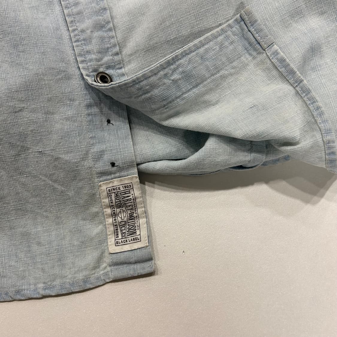 [M] 할리데이비슨 투포켓 긴팔 셔츠 A458 상품이미지6