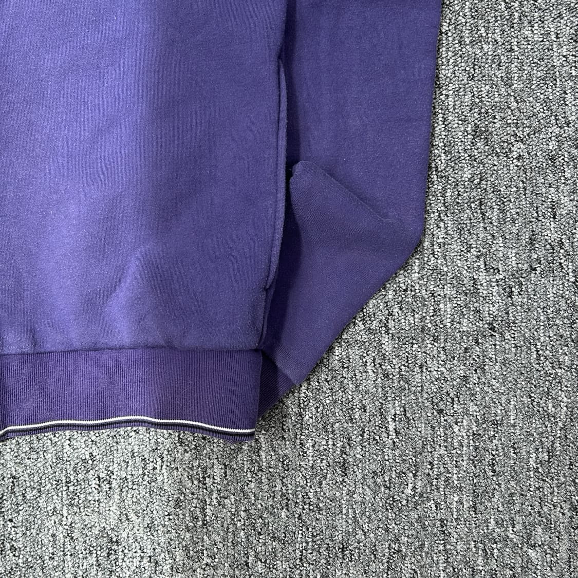 라코스테 퍼플 올드스쿨 후드집업 상품이미지3