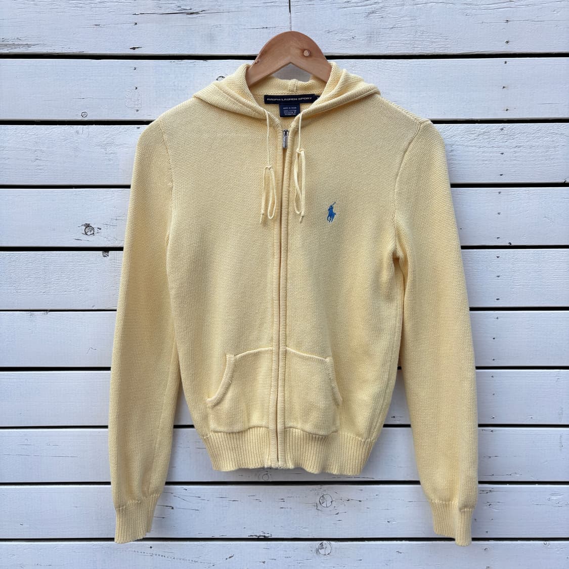 Polo 폴로 니트 후드집업 상품이미지1