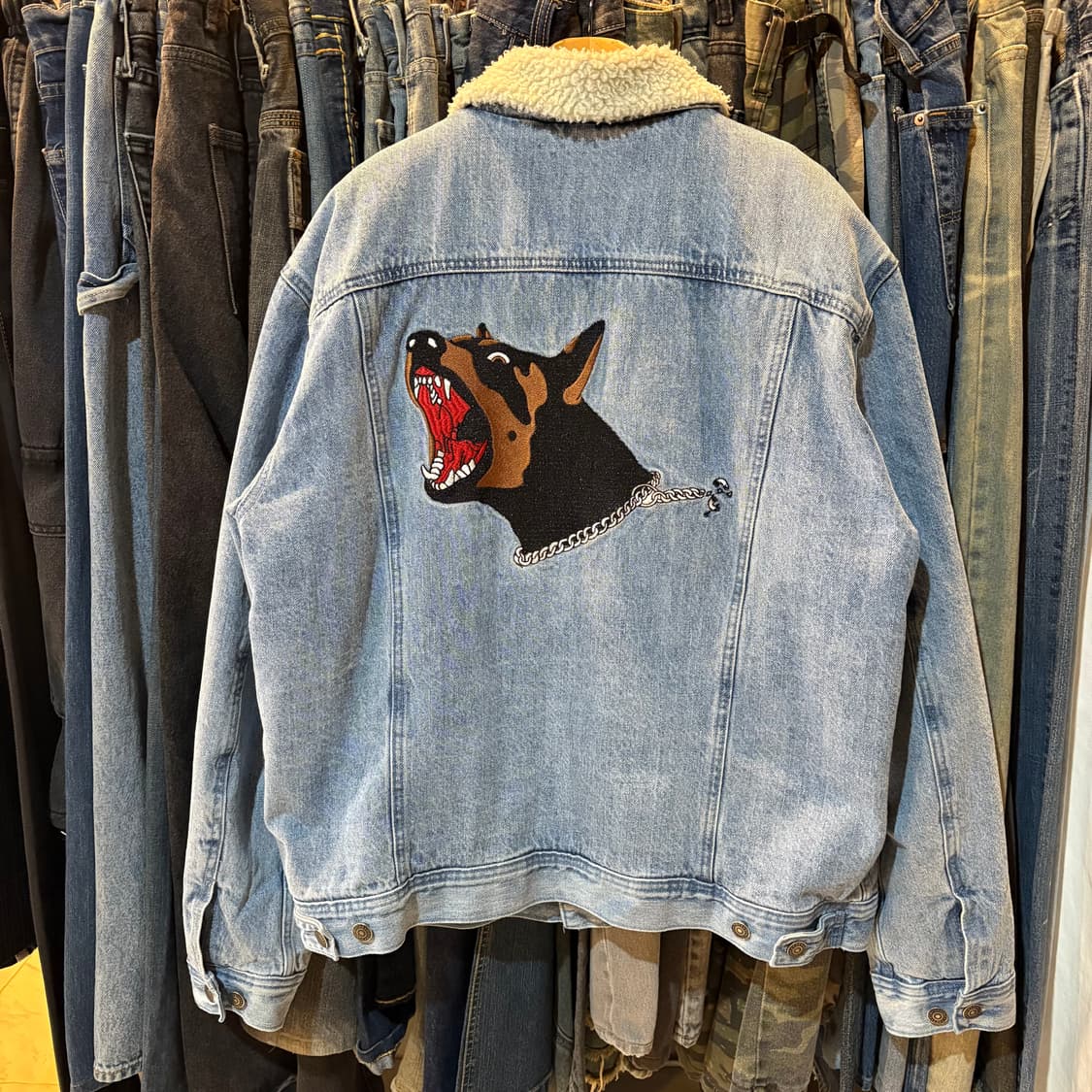 오베이 OBEY 오프 더 체인 데님 트리거 자켓 상품이미지5