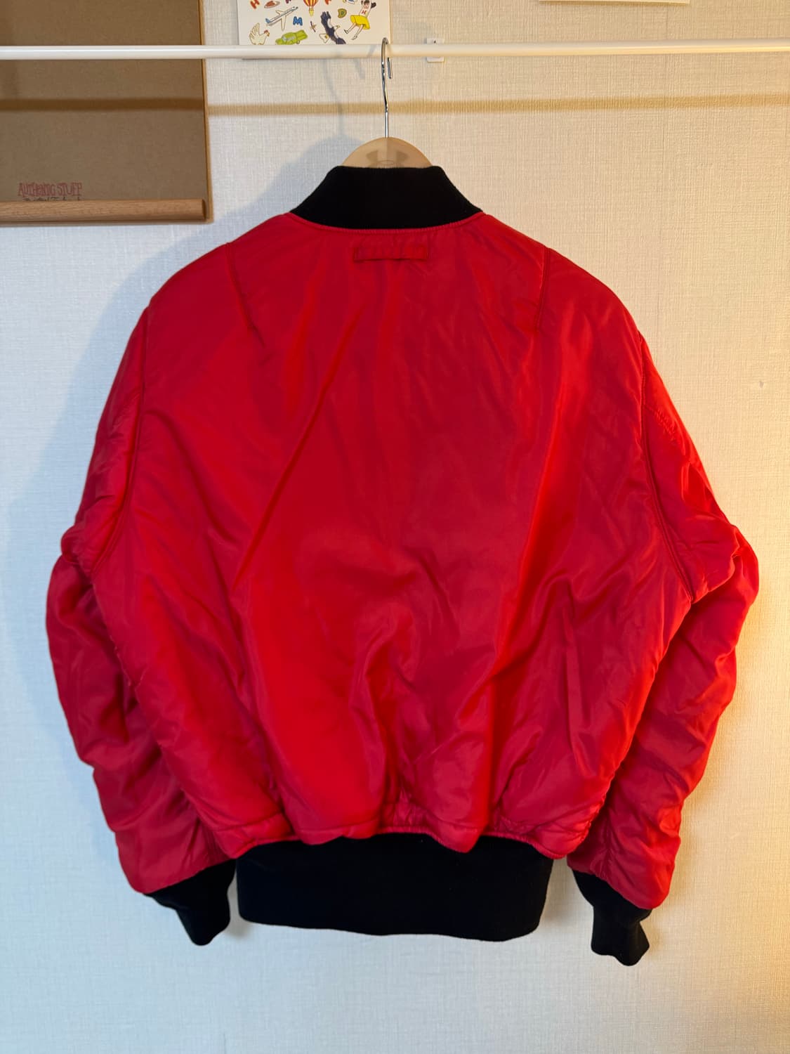 [M]알파인더스트리 NASA 아폴로 MA-1 리버시블 자켓 상품이미지5