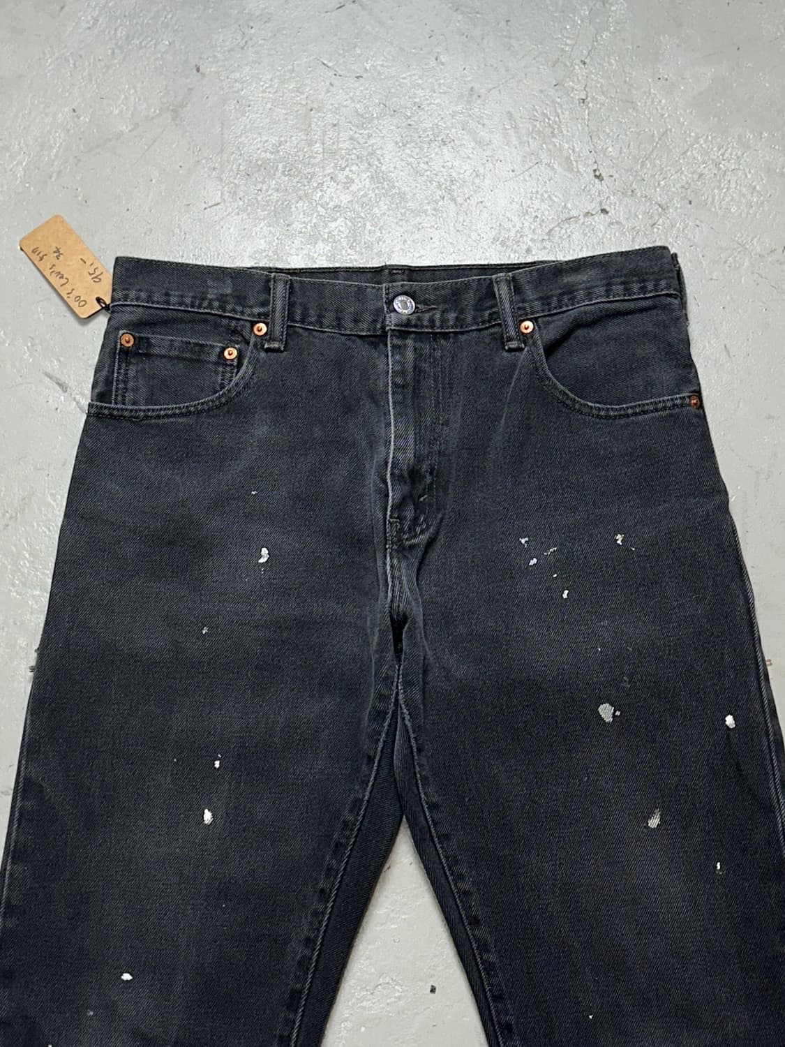 00’s 리바이스 517 블랙 부츠컷 플레어진 상품이미지5