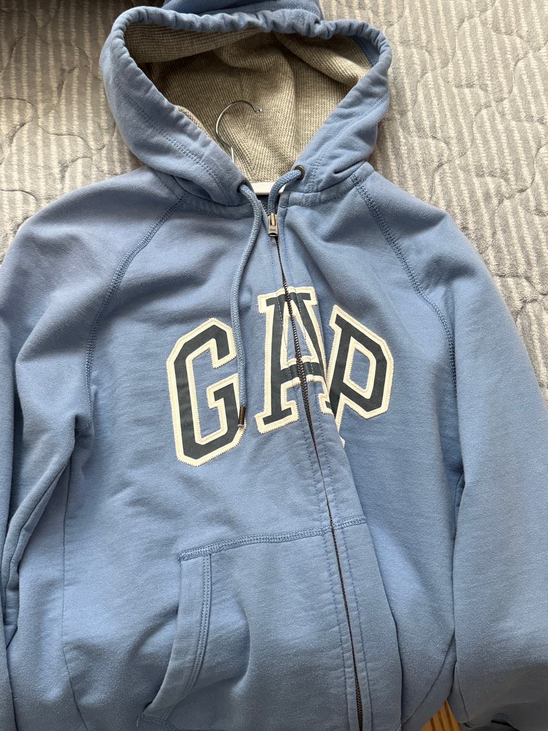 갭 후드집업 블루 스카이블루 상품이미지1