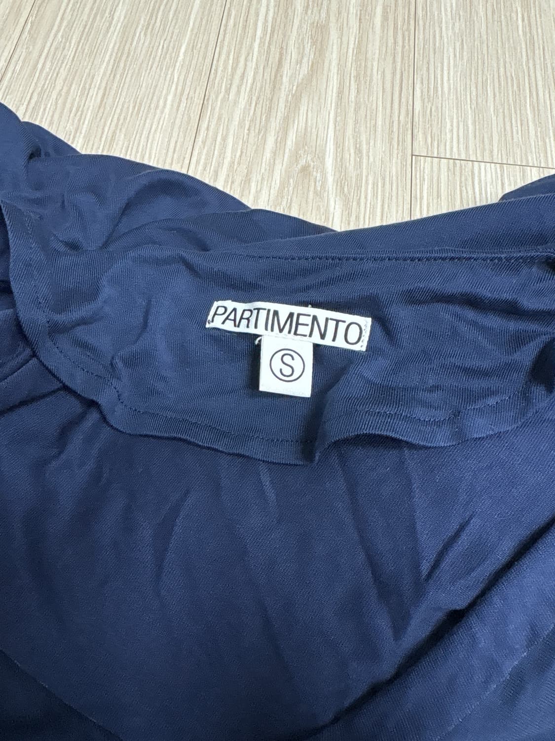 Partimento drape dress 상품이미지5